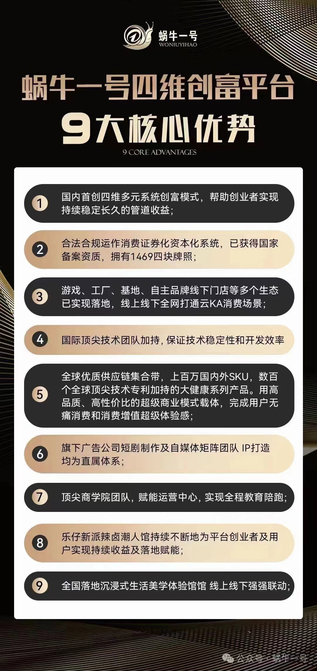 今年必干蜗牛一号！九大核心优势霸屏全网！对接团队！上星扶持！