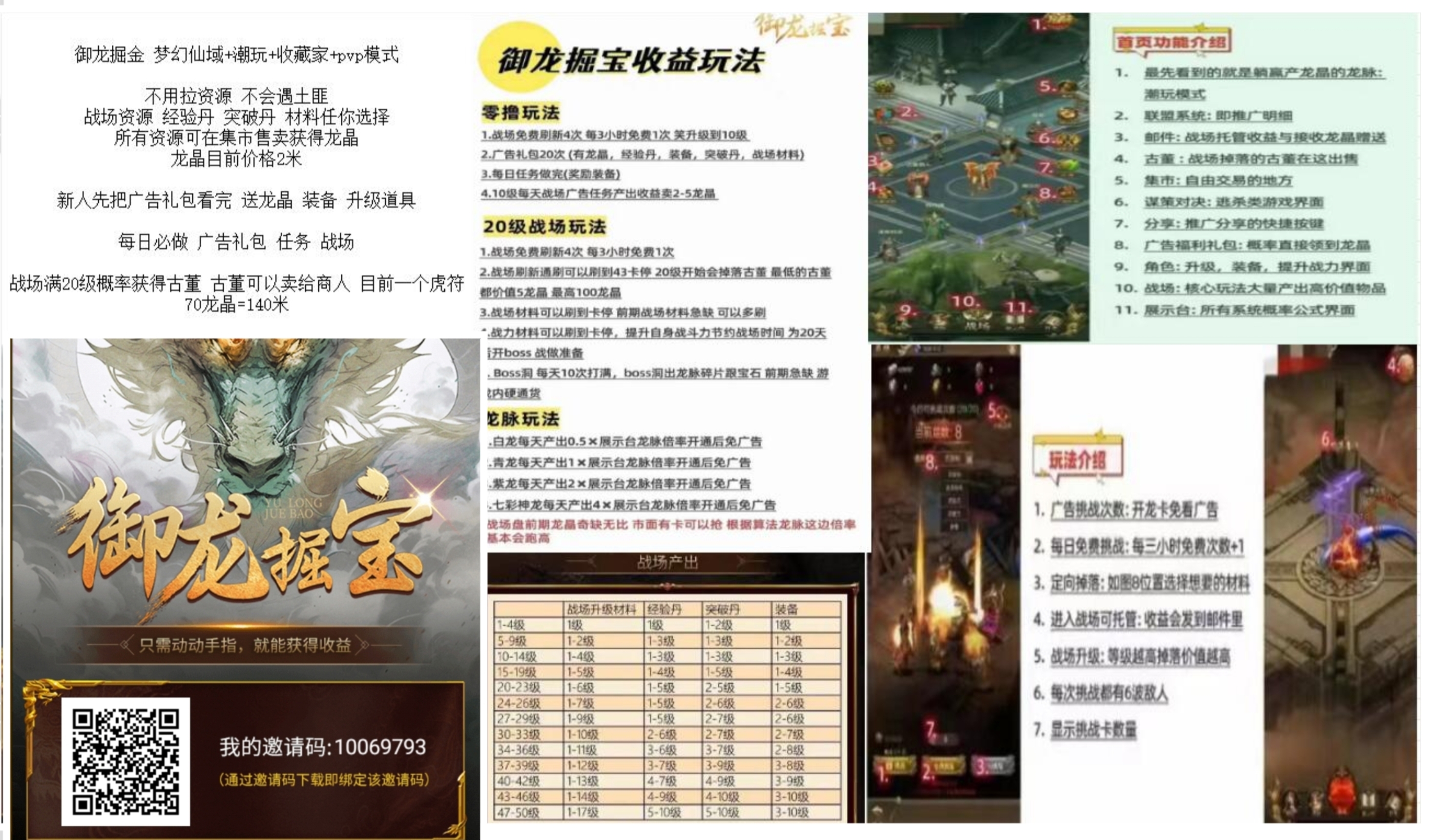 明天起飞《御龙掘宝》今年最稳定最火爆的战场盘跟上吃肉