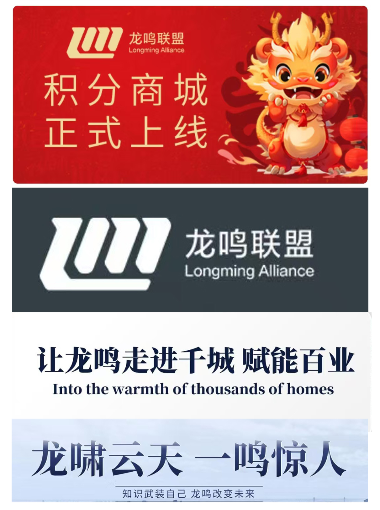 首码 龙鸣联盟 Dragon Roar 2024年8月5日积分商城正式上线，一起领跑未来。点开我的积分去赚积分，领取积分。