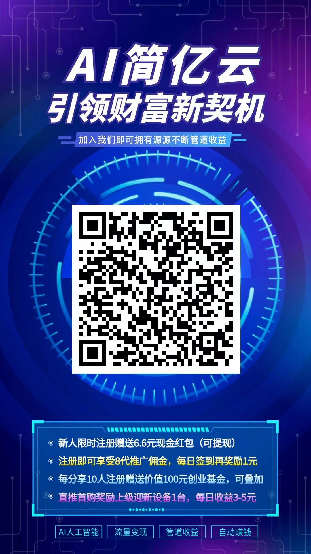 首码简Yi云:2024年最新跨年蓝海bao利项目,AI简Yi云卦机项目正式上线! 首码简Yi云:2024年最新跨年蓝海bao利项目,AI简Yi云卦机项目正式上线!