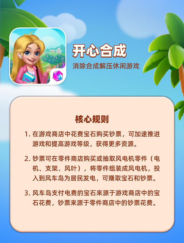 开心合成，即将上线，全程零撸，潮玩出品，跨年大项目