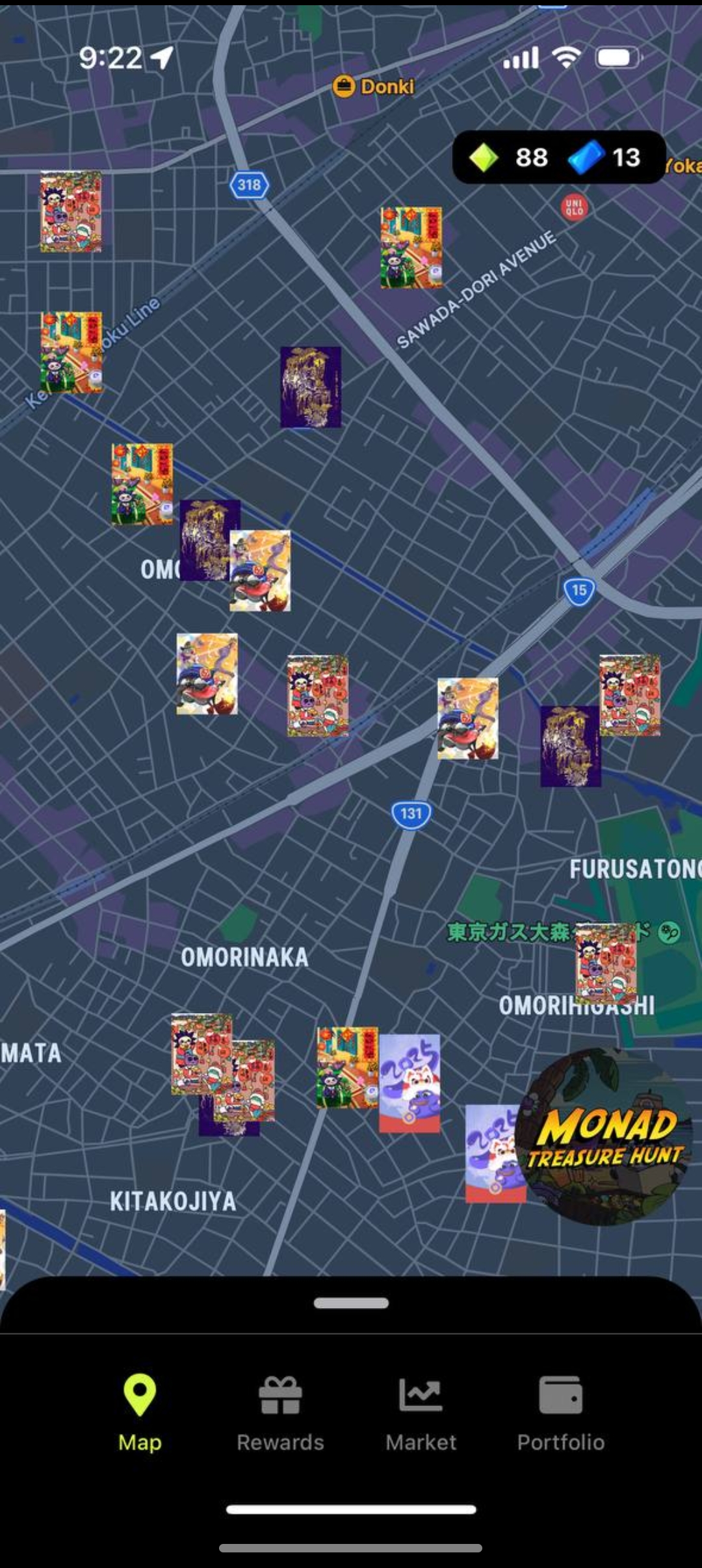 走路赚B lootgo即将上线 monad生态