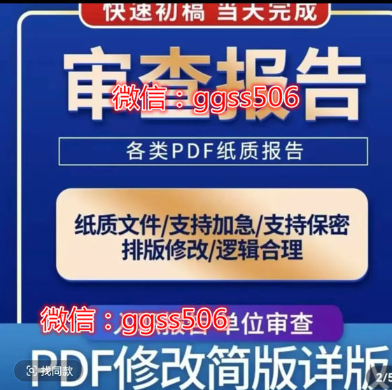 简版电子版pdf版征信报告无痕迹修改