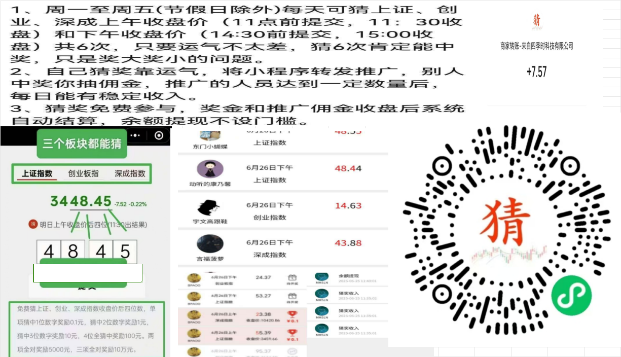 猜未来 免费 免费 免费  每天六次竞猜机会 提米无门槛
