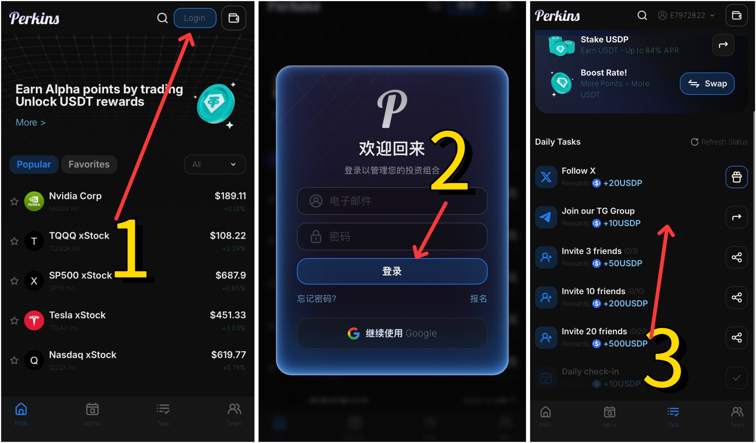 新用户注册完成社区任务送150u，收益每天变现，t特是黄标，基本大肉