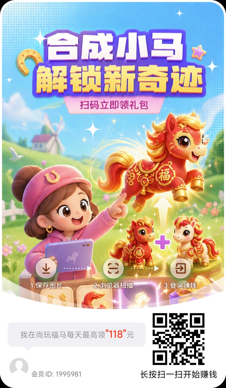 尚玩福马正式上线了，轻松看广告赚米，尚玩助手出品！