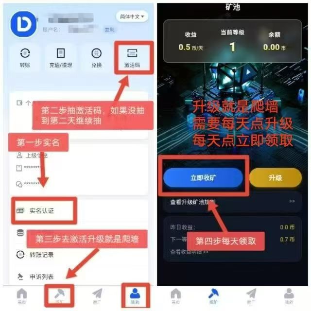 收daily1%新人，全网最高扶持，进来看看