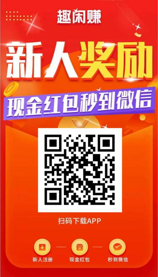 趣闲赚加群任务，非常简单无脑操作赚